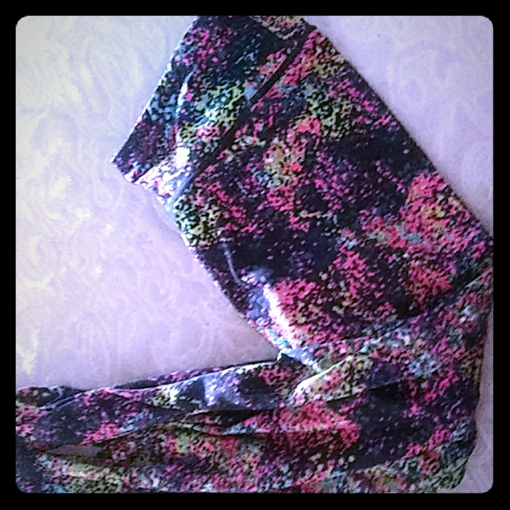 Multi color yoga pants